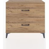 Arges Şifonyer 2 Çekmeceli 88X30X80 Çam-Çam - Atlas Çam