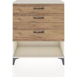 Arges Şifonyer 3 Çekmeceli 88X30X106 Aytaşı-Çam