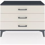 Arges Şifonyer 3 Çekmeceli 88X30X64 Antrasit-Aytaşı