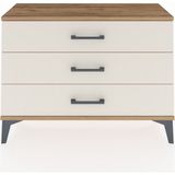 Arges Şifonyer 3 Çekmeceli 88X30X64 Çam-Aytaşı - Atlas Çam