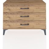 Arges Şifonyer 3 Çekmeceli 88X30X64 Çam-Çam - Atlas Çam