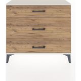 Arges Şifonyer 3 Çekmeceli 88X30X80 Aytaşı-Çam