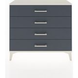 Arges Şifonyer 4 Çekmeceli 88X30X80 Aytaşı-Antrasit