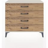 Arges Şifonyer 4 Çekmeceli 88X30X80 Aytaşı-Çam