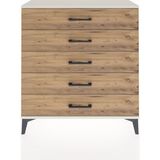 Arges Şifonyer 5 Çekmeceli 88X30X96 Aytaşı-Çam
