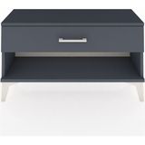 Arges Şifonyer Tek Çekmeceli 88X30X48 Antrasit-Antrasit