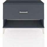 Arges Şifonyer Tek Çekmeceli 88X30X64 Antrasit-Antrasit