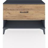 Arges Şifonyer Tek Çekmeceli 88X30X64 Antrasit-Çam
