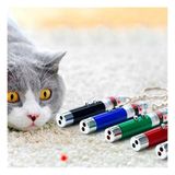 Argesco® 3 Fonksiyonlu Kırmızı Beyaz Işıklı LED Lazer Kedi Köpek Oyuncak Anahtarlık