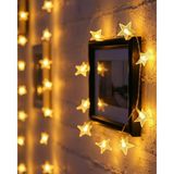Argesco Mühendislik 5 Metre 20 Yıldızlı LED Işık Zinciri Daylight Beyaz Salon ve Oda Dekoru
