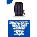 Argesco Mühendislik Kablosuz Hoparlör Ios ve Android Uyumlu Şarjlı Sd Kart Girişli Bluetooth Hoparlör