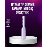 Argesco Mühendislik Kablosuz USB Şarjlı Saç Düzleştirici Tarak – Seyahat Boy