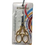 Argesco Mühendislik Nakış Makası Altın Saplı Dekoratif Makas YBL-074 Model 2