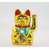 Argesco Mühendislik Pilli Sallanan Şans Kedisi - Maneki Neko ALK2933