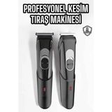Argesco Mühendislik Saç Sakal Lazer Epilasyon Öncesi Tüy Kısaltma Makinesi Unısex 4 Taraklı