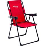 Argeus Rest Kırmızı 6456 Ecorce Tube Marron Katlanabilir Kamp Sandalyesi