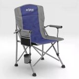 Argeus Rustic Katlanabilir 150Kg Kamp Sandalyesi - Mavi/Gri