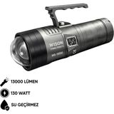 Argeus Şarj Edilebilir El Feneri - Wison - 13000 Lümen - 130 Watt (WS-15500) - 0,5