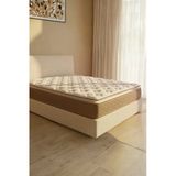 Argimo Argimo Mocha Çift Kişilik Pedli Paket Yaylı Yatak 25 Cm Yatak 160X200
