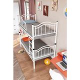 ARGİMO Belinay Genç Çocuk Odası Metal Ranza Ve Karyola 90x200 Beyaz