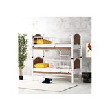 Argimo İnci Baby Çocuk Odası Ahşap Başlık Metal Ranza Ve Karyola 70X130 Cm Ranza