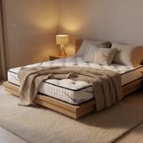 Argimo Prolis Çift Kişilik Paket Yaylı Yatak 24 cm - 150 x 200 cm