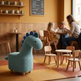 Argimo Rexy Dinozor Bebek Çocuk Odası Puf - Yeşil