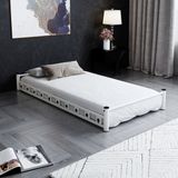 Argimo Yavru Karyola Ranza Eki Yer Yatağı Baza Yatak 90x180 Beyaz - 90 x 180 cm