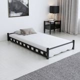 Argimo Yavru Karyola Ranza Eki Yer Yatağı Baza Yatak 90x180 Siyah - 90 x 180 cm