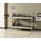 ARGİMO Yurt Genç Çocuk Odası Ahşap Başlıklı 90X190 Metal Ranza