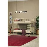 Argimo Yurt Genç Çocuk Odası Metal Ranza Ve Karyola 90X190 Ranza
