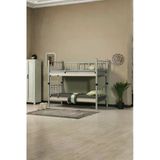 Argimo Yurt Genç Çocuk Odası Metal Ranza Ve Karyola 90X200 Ranza