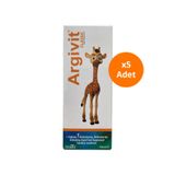 Argivit Vitamin Mineral L-arjinin Şurup 150 Ml X 5 Adet