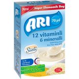 Arı 12 Vitaminli 6 Mineralli 2'li Sütlü Pirinç Unu 500 gr (5 Adet)