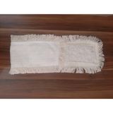 Arı 2 Adet 80 cm Mop Bezi Paspas Yedeği - Krem
