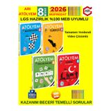 Arı 2026 8.Sınıf Atölyem Seti Matematik Fen Türkçe İnk Tarihi Beceri Temelli Soru Bankası