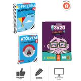 Arı 2027 5.Sınıf Matematik Soru Bankası + Defterim Ve 3x20 Paragraf Deneme Bigelio Yayıncılık