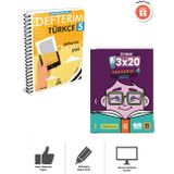 Arı 2027 5.Sınıf Türkçemino Defterim Ve 3x20 Deneme Bigelio Yayıncılık