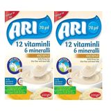 Arı 4+ Ay 2x200 gr 12 Vitaminli 6 Mineralli Keçi Sütlü Pirinç Unu Bebek Maması