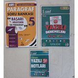 Arı 5.sınıf 2026 Yeni Müfredat Paragraf Soru Bankası 1.dönem Yazılı Denemeleri Ve1.dönemyazılı Notları