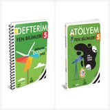 Arı 5. Sınıf Fen Bilimleri Akıllı Defter ve Atölyem Serisi Set 2 Kitap Arı Yayınları