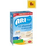 Arı 6+ Ay 6x500 gr Çoklu Paket Sütlü Ballı İrmikli Pirinç Unu Bebek Maması