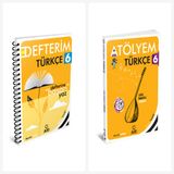 Arı 6. Sınıf Türkçe Akıllı Defter ve Atölyem Serisi Set 2 Kitap Arı Yayınları