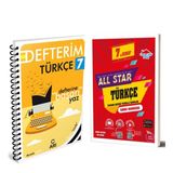 Arı 7.Sınıf Türkçe Defteri Ve Newton All Star Soru Bankası Seti 2 Kitap