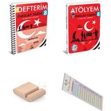 Arı 8. Sınıf Inkılap Tarihi Atölyem + Defterim Sosyalimo Seti Lgs 2026 - Telefon Tutucu+Çözüm Ayracı - STOKTA