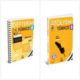 Arı 8. Sınıf Türkçe Akıllı Defter ve Atölyem Serisi Set 2 Kitap Arı Yayınları
