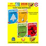 Arı Atölyem 2026 6.Sınıf Matematik Fen Türkçe Sosyal Soru Bankası Seti Yeni Müfredat+Kalem