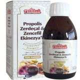 Arı Damlası 250 gr Propolis Zerdeçal Zencefil Ekinezya Keçiboynuzu Pekmezi Özel Karışım