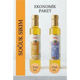 Arı Damlası Soğuk Pres Susam Yağı + Keten Tohumu Yağı 250 ml x 2 - 500 ml