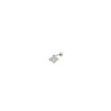 ARI GÜMÜŞ TRAGUS PIERCING - RODYUM BEYAZ